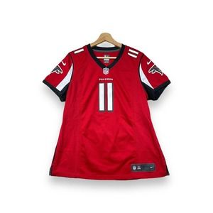 Nike NFL Atlanta Falcons Julio Jones #11 On Field Super Bowl Jersey Women’s L